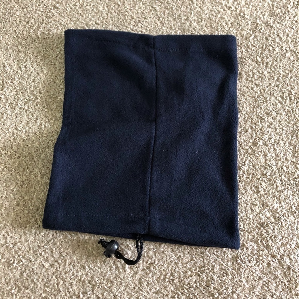 Navy Blue Fleece neck warmer